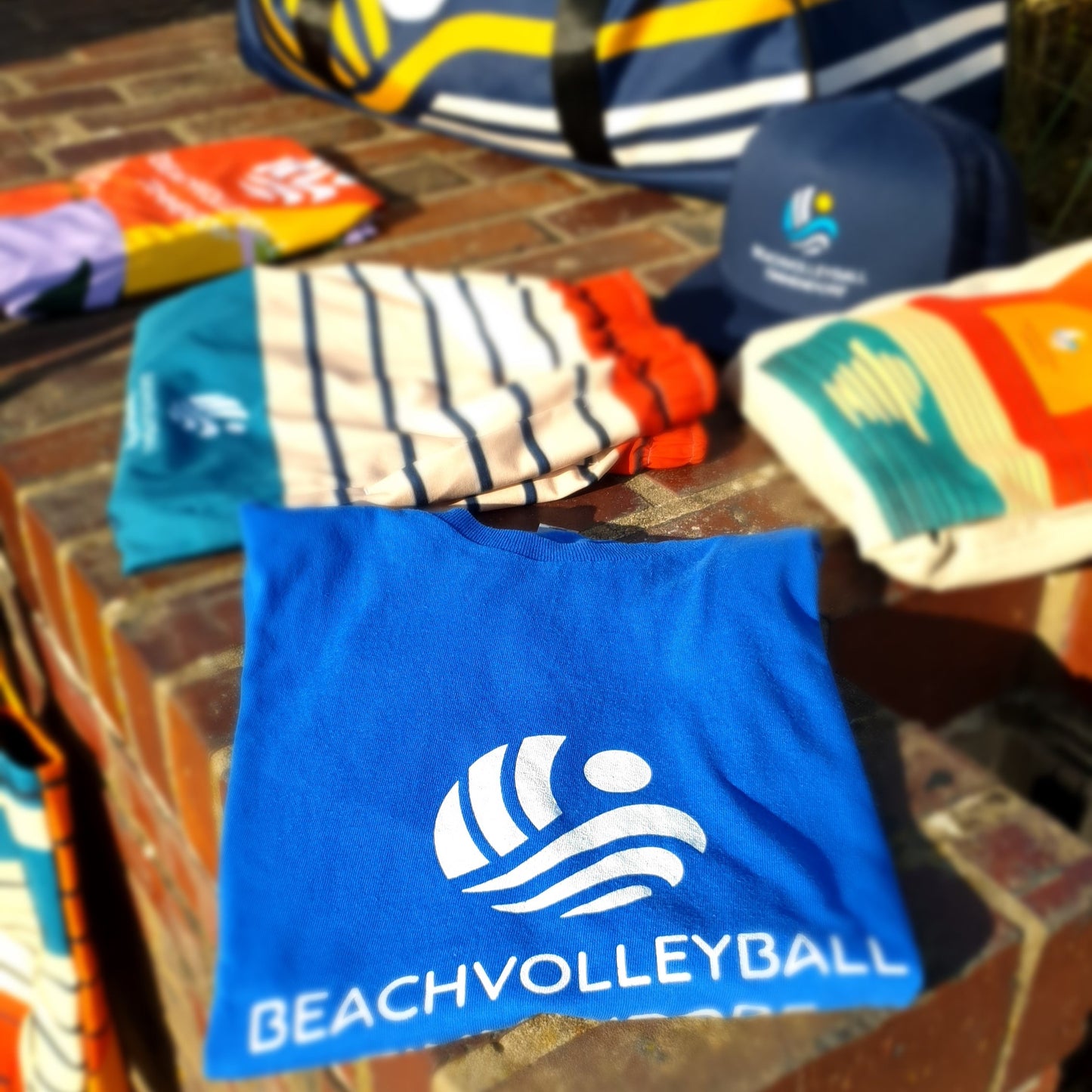 BVT T-Shirt mit Logodruck auf der Brust